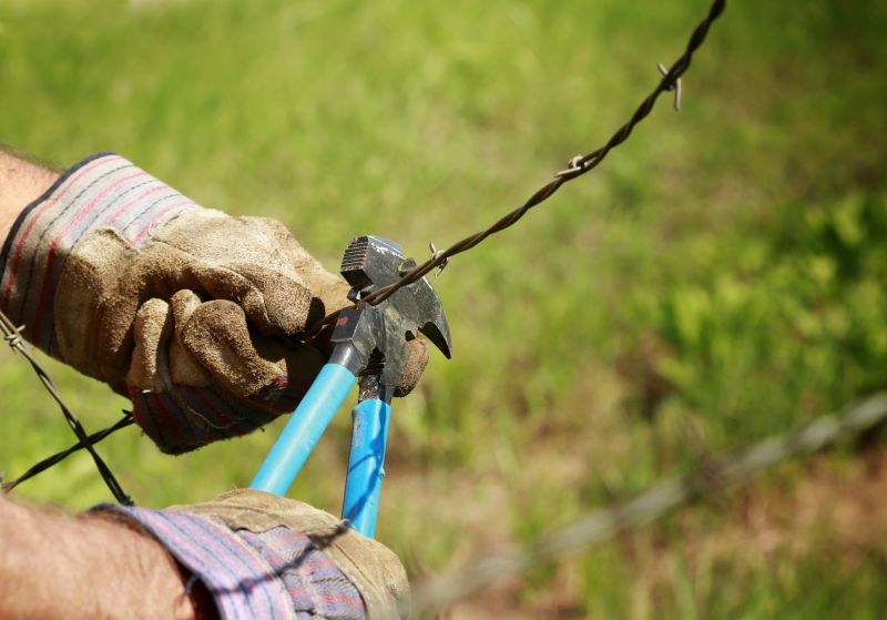 Barbed Wire Fence Repair
