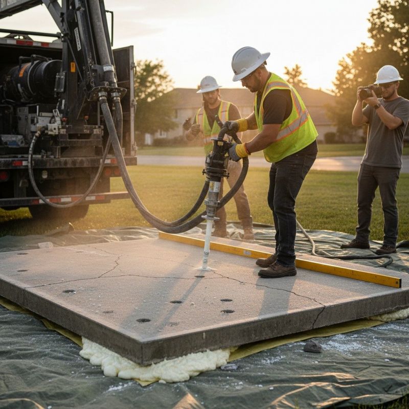 How Concrete Mudjacking Restores Sunken Slabs Without Full Replacement