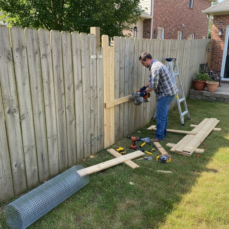 Privacy Fence Repair