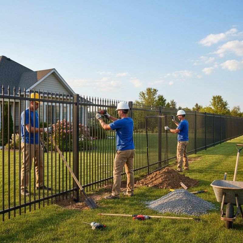 Aluminum Fence Installation:  Pros, Cons, and Best Use Cases